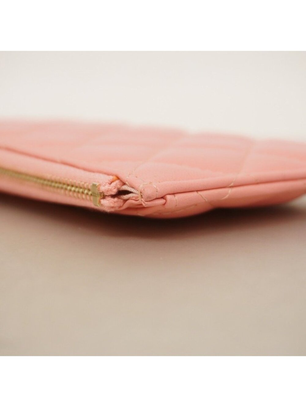Chanel Wallet Quilted Lambskin Pink Champagne Gold - Picture 6 of 9